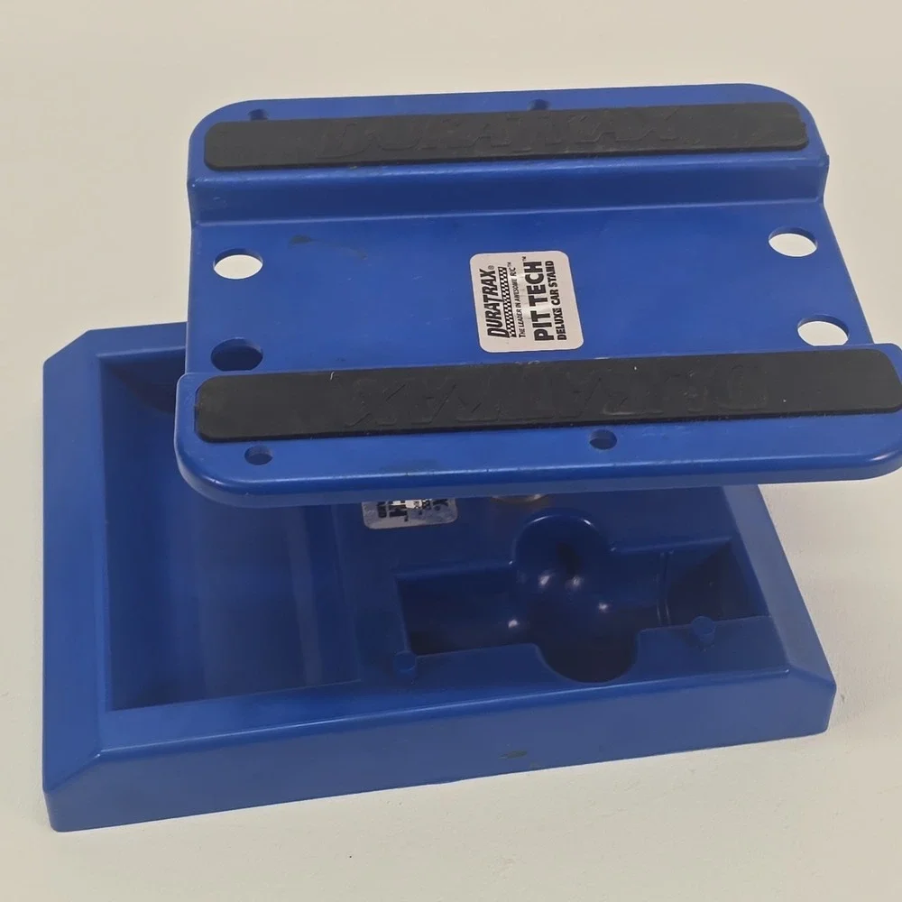Duratrax Pit Tech XL Deluxe Car Truck Stand Blue RC 1/10 1/8